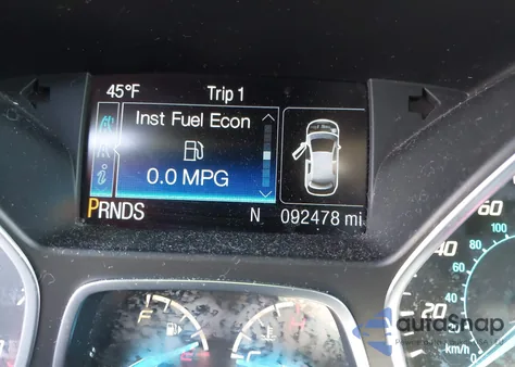 2016 Ford Escape Se z USA, uszkodzony, nr VIN 1FMCU0GX5GUB39043